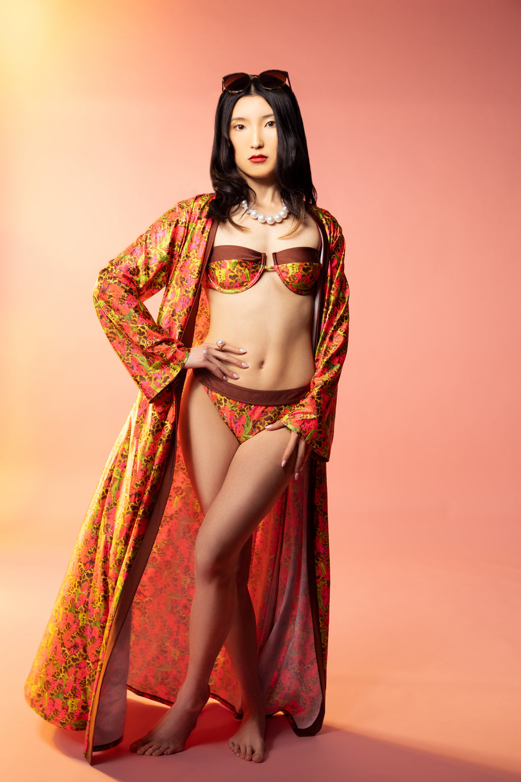 Tropical Roar Bikini Top