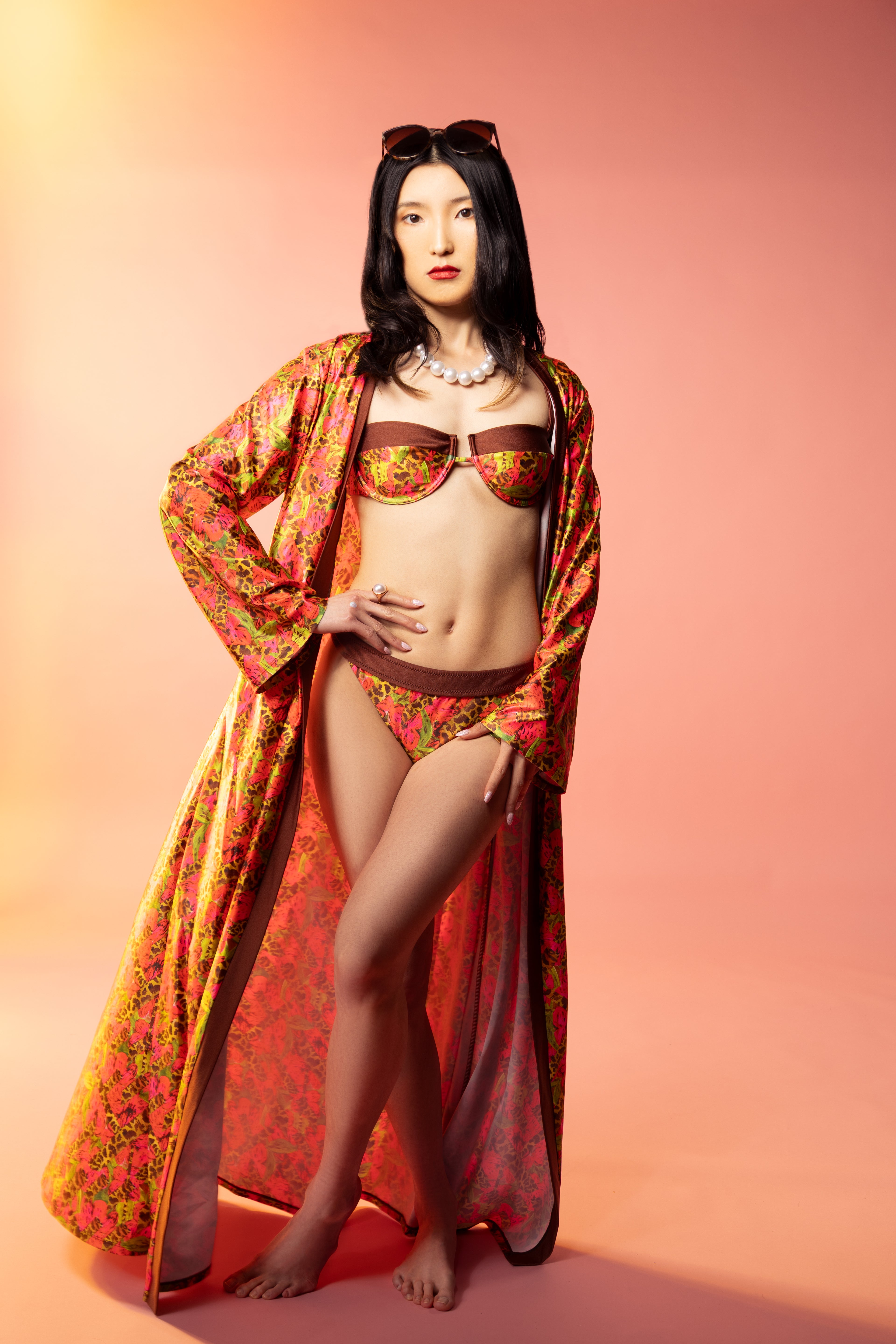Tropical Roar Bikini Top